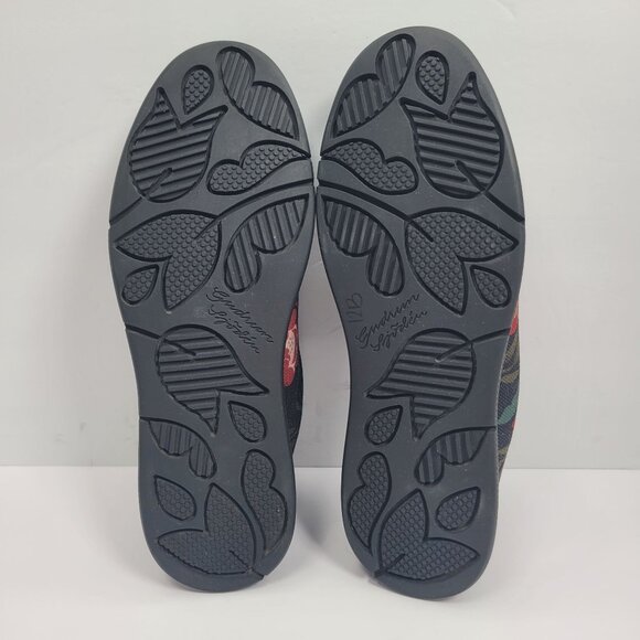 Gudrun Sjoden Women's Black Red Canvas Sneakers US Size 10 EU 42 - Picture 7 of 8